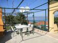 Terrace 1 Slatine, Terrace 1 in the apartment, with a sea view, (pet friendly) and WiFi.