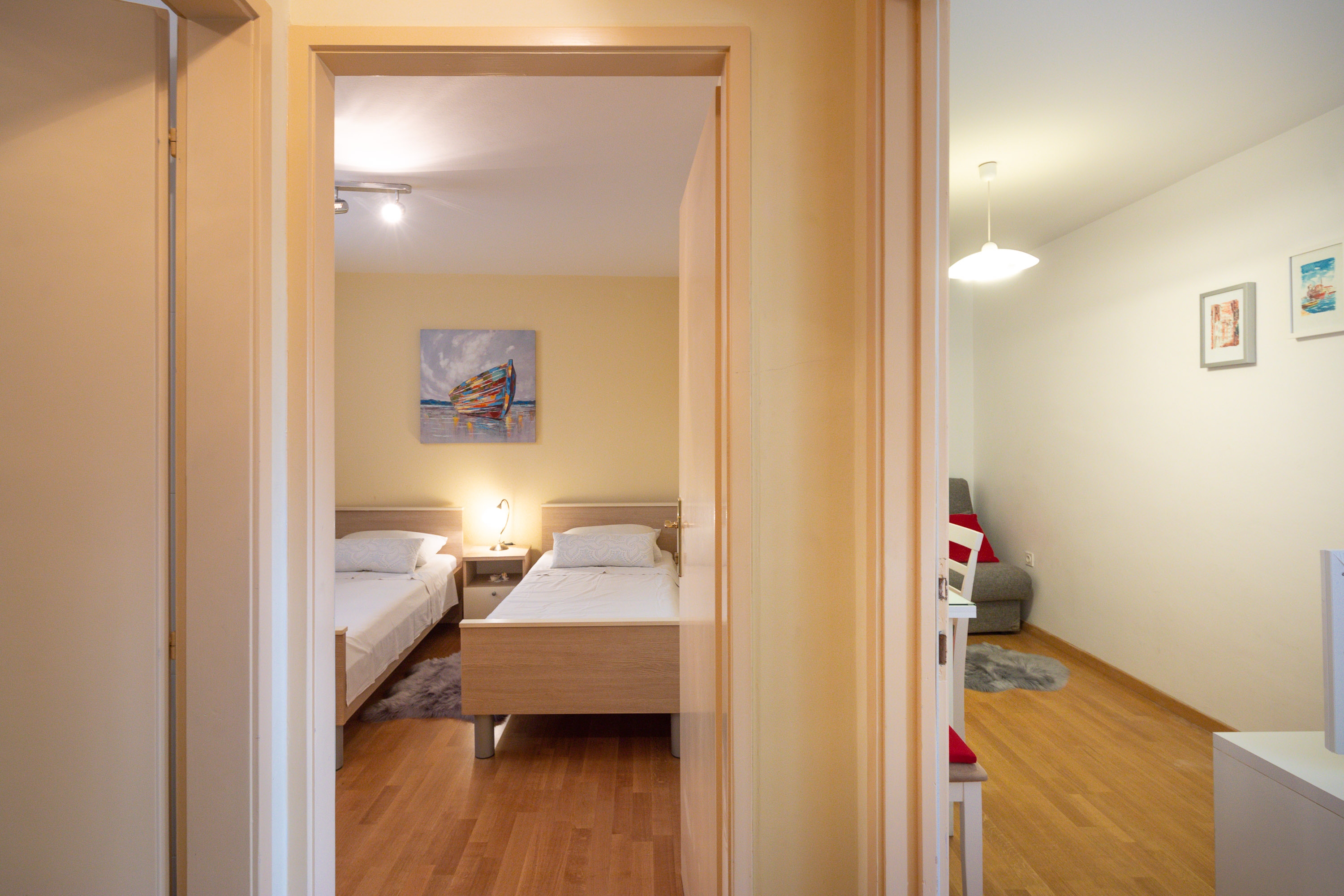 One bedroom apartment with air-conditioning Split  A-a