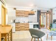 Kuchyně Split, Kuchyně v ubytování typu studio-apartment, s klimatizací a WiFi.