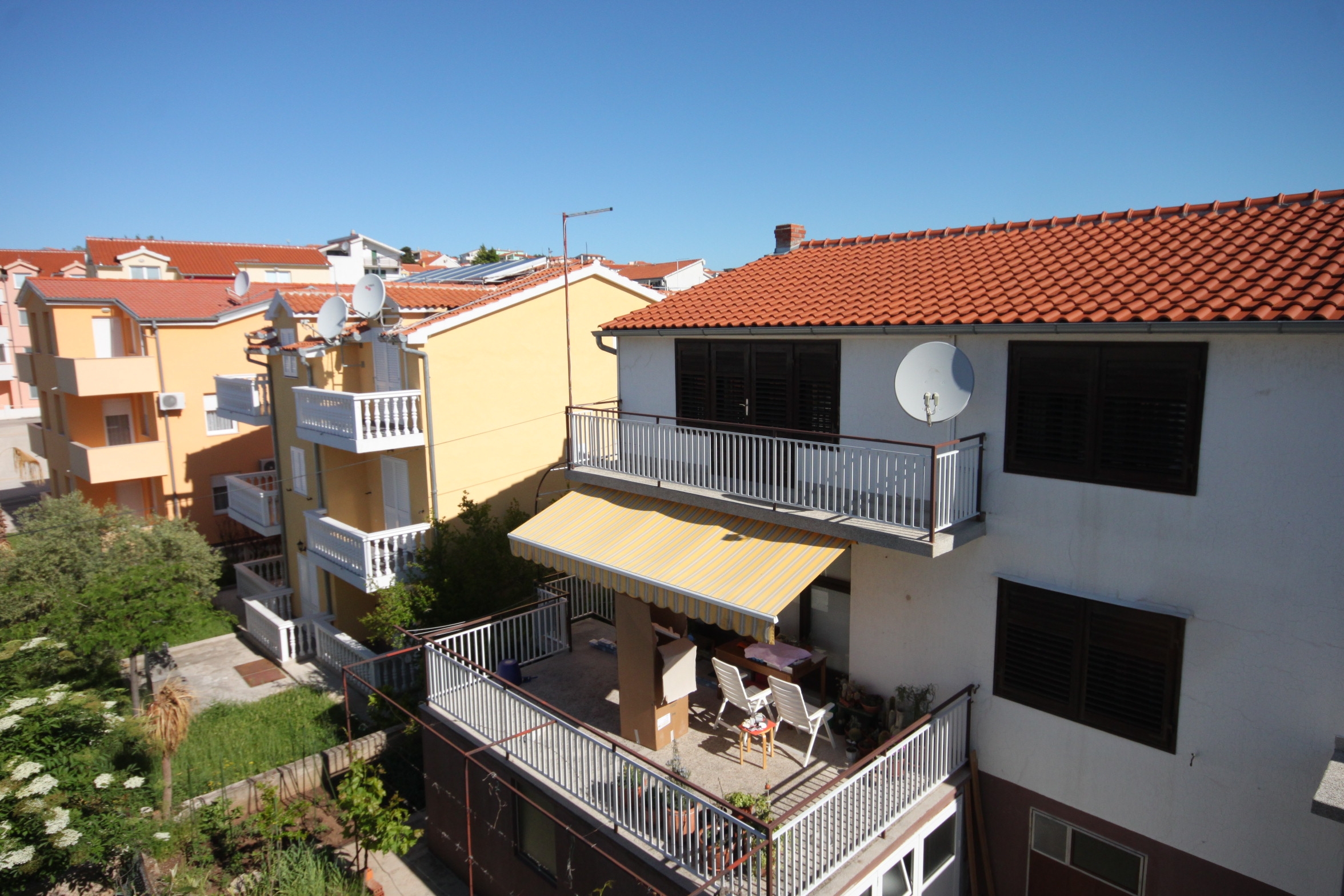 One bedroom apartment with terrace Vodice  A-c