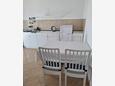 Dining room Vodice, Dining room in the apartment, air condition available and WiFi.