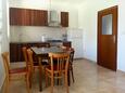 Ražanj, Jídelna v ubytování typu apartment, domácí mazlíčci povoleni a WiFi.