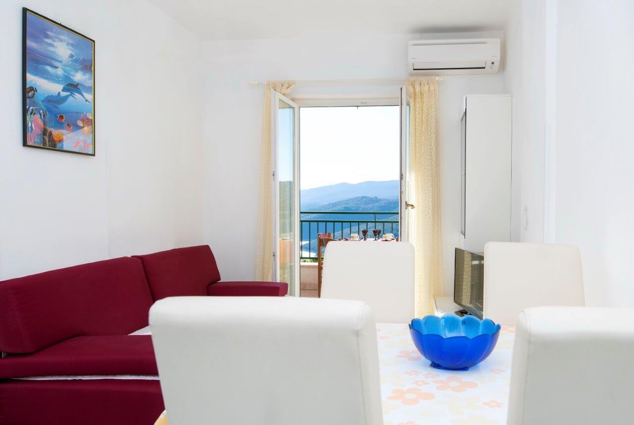Two bedroom apartment with terrace and sea view Rabac, Labin (A-7621-c)