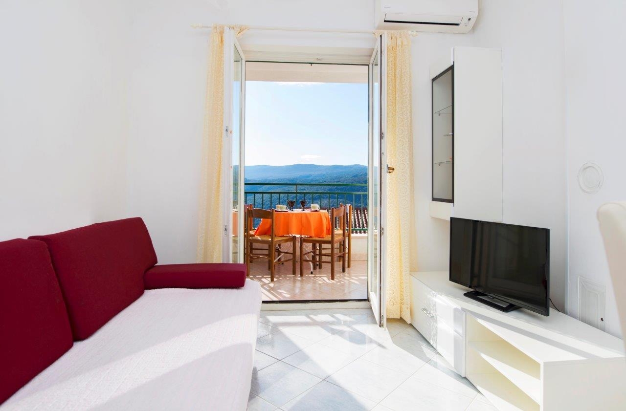 Two bedroom apartment with terrace and sea view Rabac, Labin (A-7621-c)