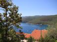 Rabac, Terrasse 2 - vue dans l’hébergement en type apartment, WiFi.