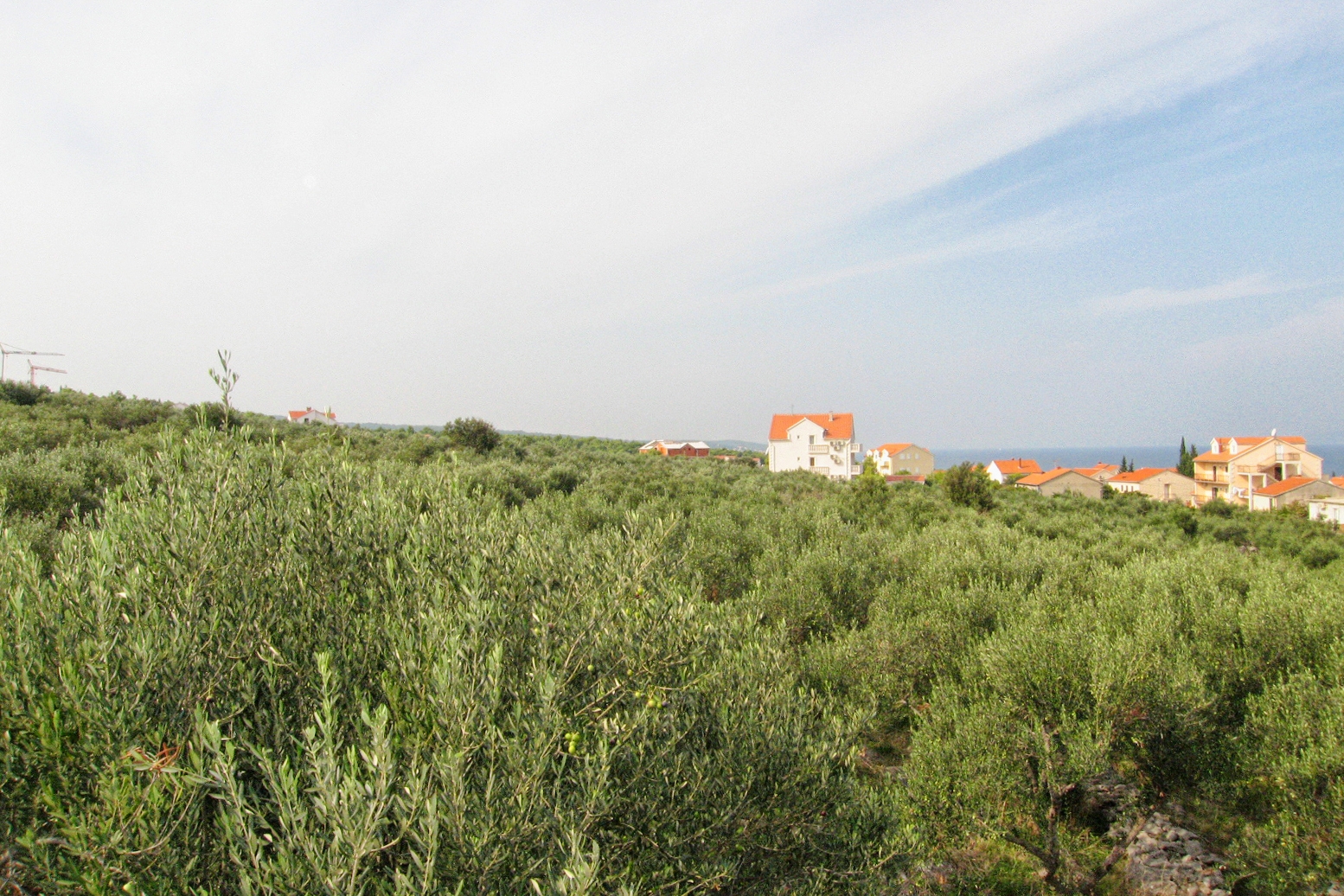 Three bedroom apartment with terrace and sea view Supetar, Brač  A-a