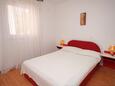 Ložnice Rabac, Ložnice v ubytování typu apartment, domácí mazlíčci povoleni a WiFi.