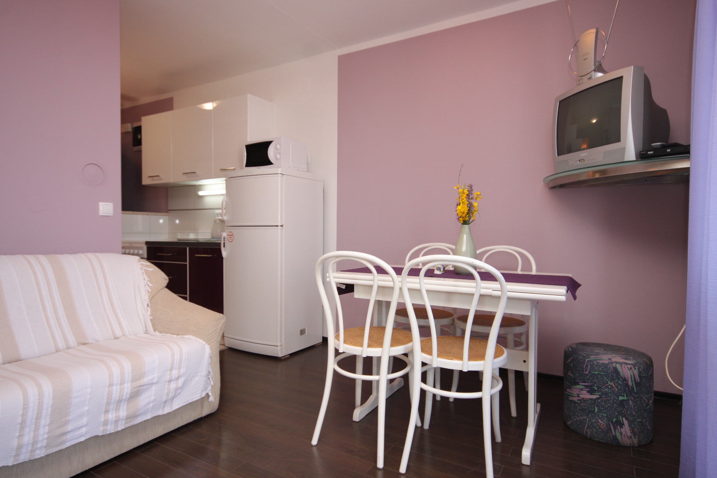 One bedroom apartment with terrace and sea view Ravni, Labin  A-a