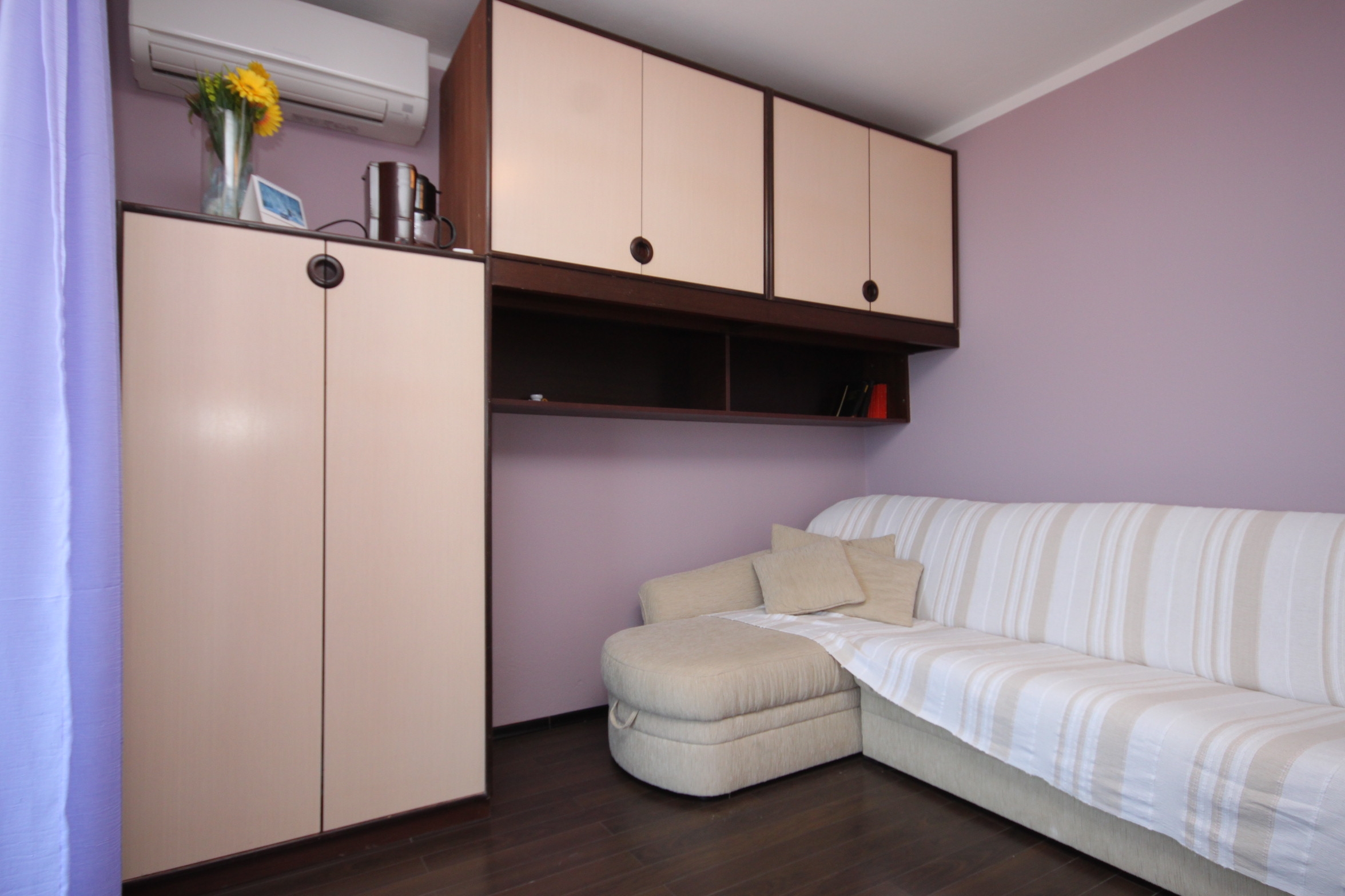 One bedroom apartment with terrace and sea view Ravni, Labin  A-a