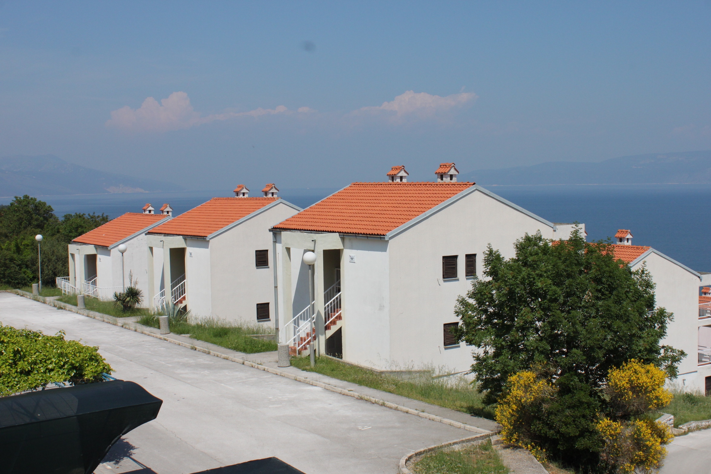 One bedroom apartment with terrace and sea view Ravni, Labin  A-a