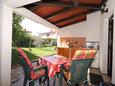 Umag, Terras in the studio-apartment, (pet friendly) en WiFi.