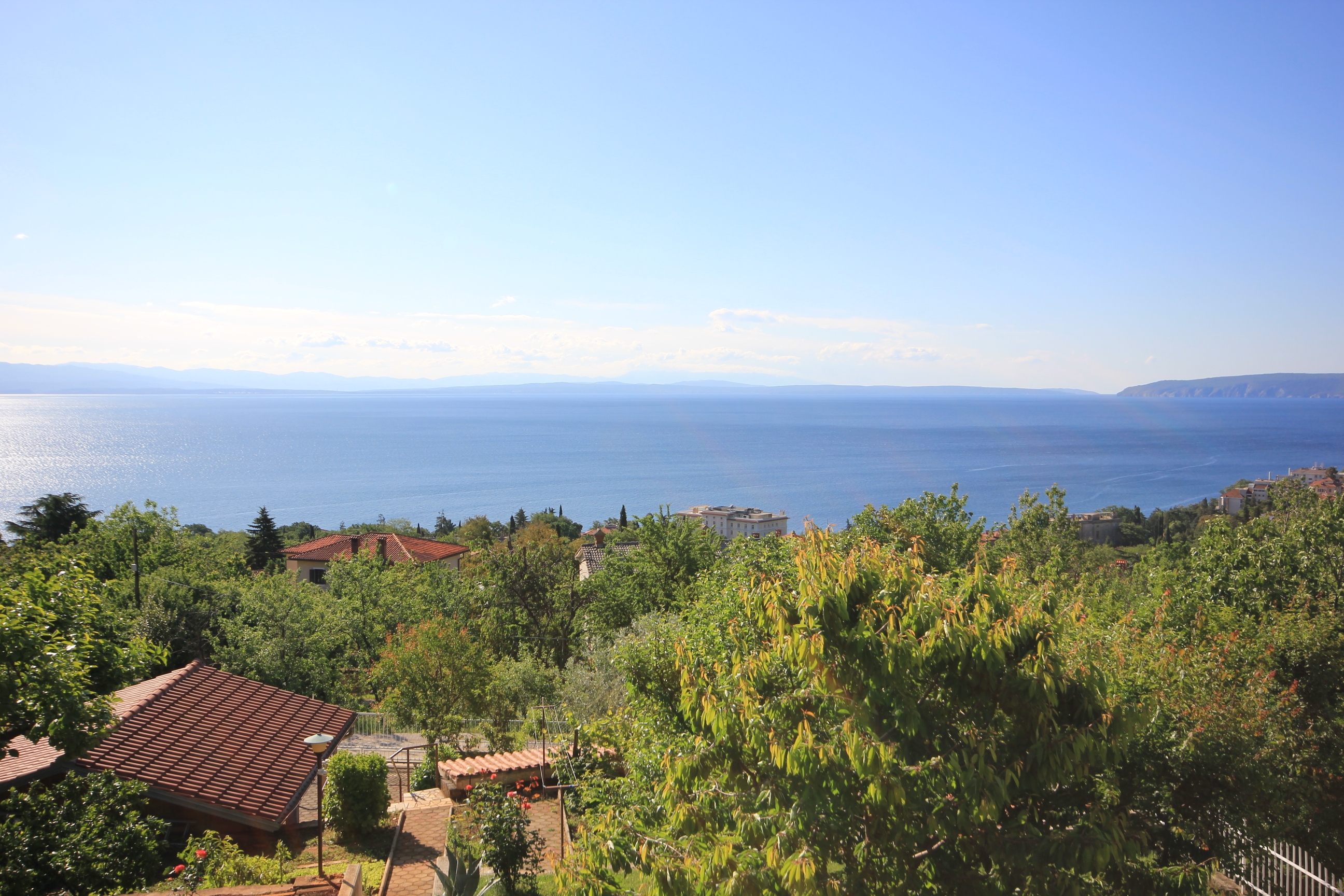 Two bedroom apartment with balcony and sea view Lovran, Opatija  A-a