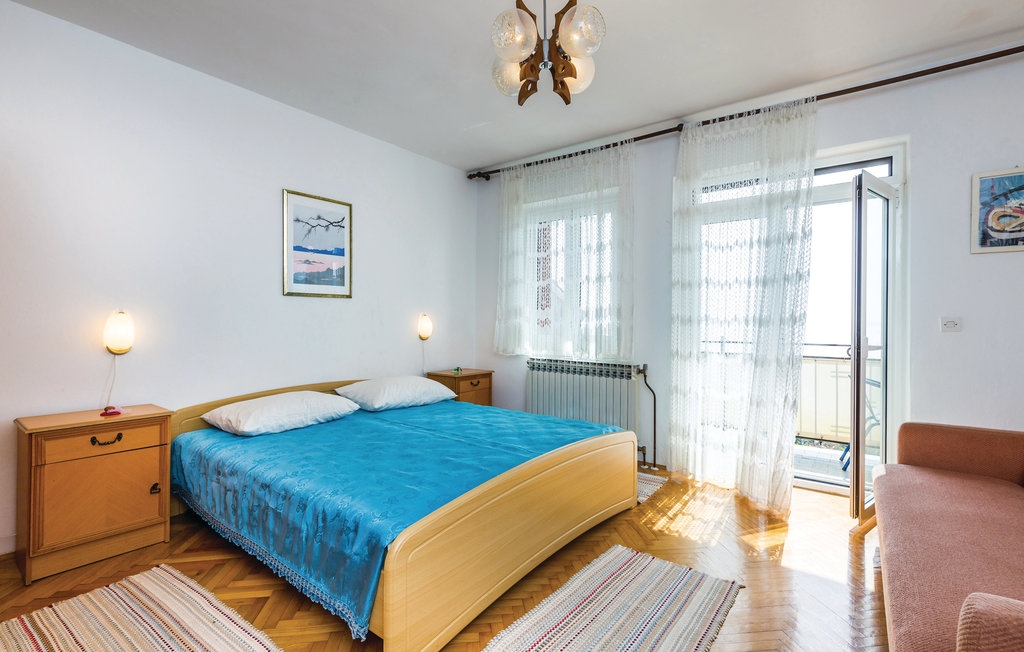 Two bedroom apartment with balcony and sea view Lovran, Opatija  A-a