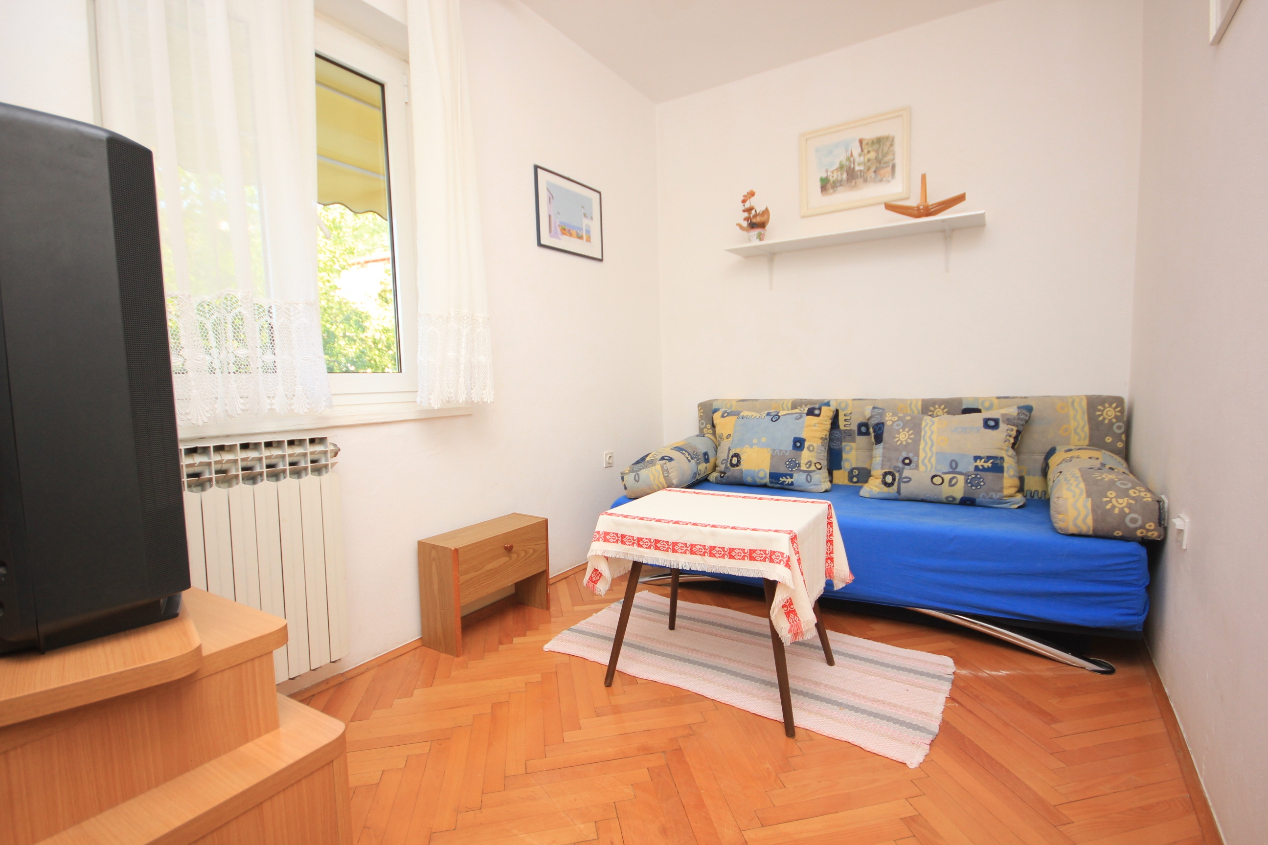 Two bedroom apartment with balcony and sea view Lovran, Opatija  A-a