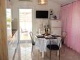 Jídelna Ravni, Jídelna v ubytování typu apartment, s klimatizací a WiFi.