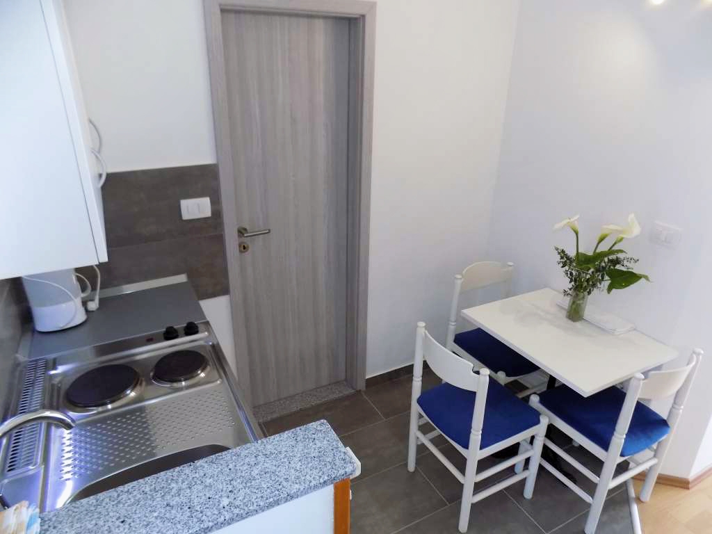 Studio flat with terrace and sea view Mošćenice, Opatija (AS-7689-b)
