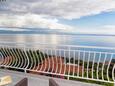 Mošćenice, Terrasse - vue dans l’hébergement en type studio-apartment, animaux acceptés et WiFi.