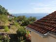 Mošćenice, Terrasse commune - vue dans l’hébergement en type studio-apartment, animaux acceptés et WiFi.