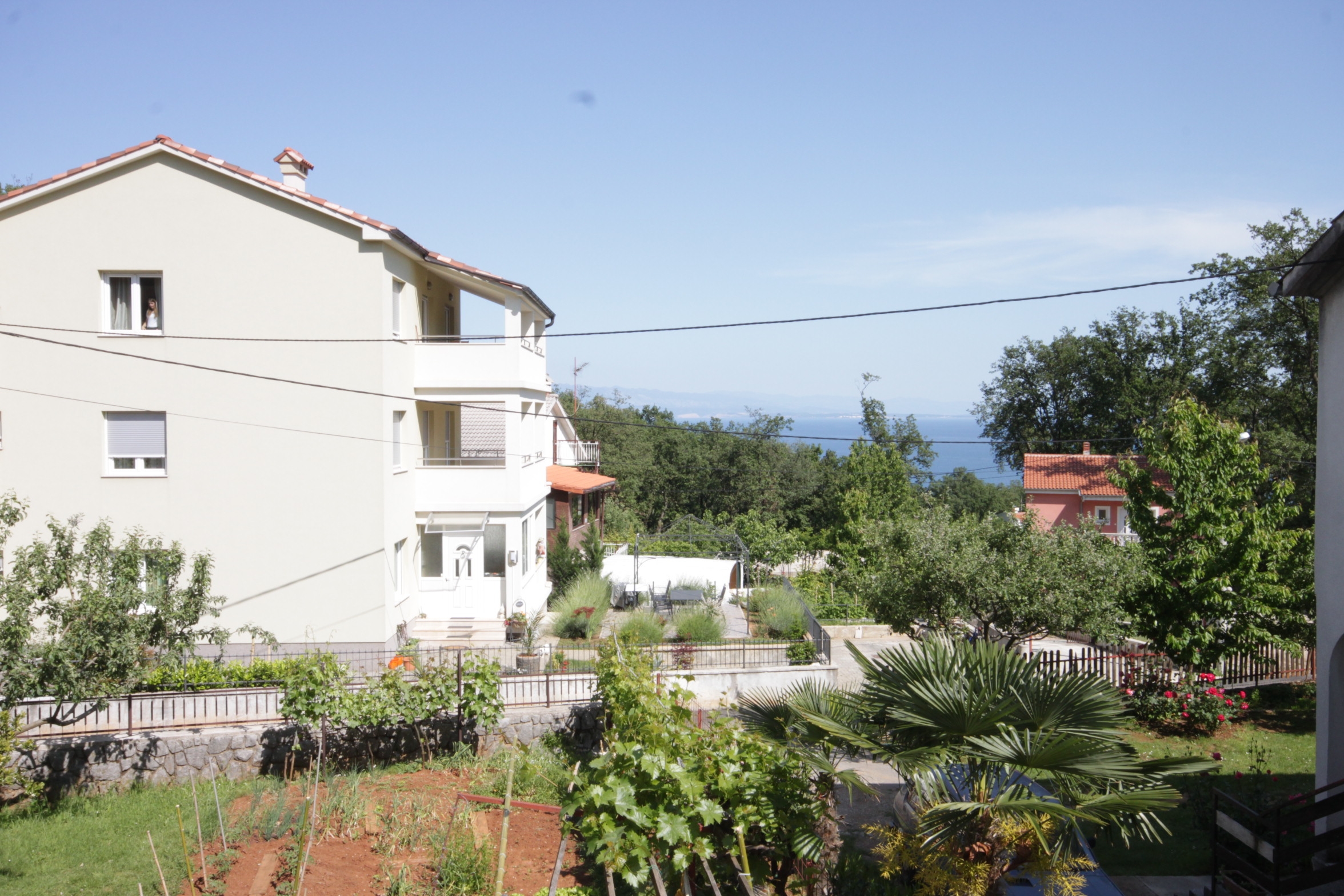 Two bedroom apartment with terrace and sea view Oprič, Opatija  A-a