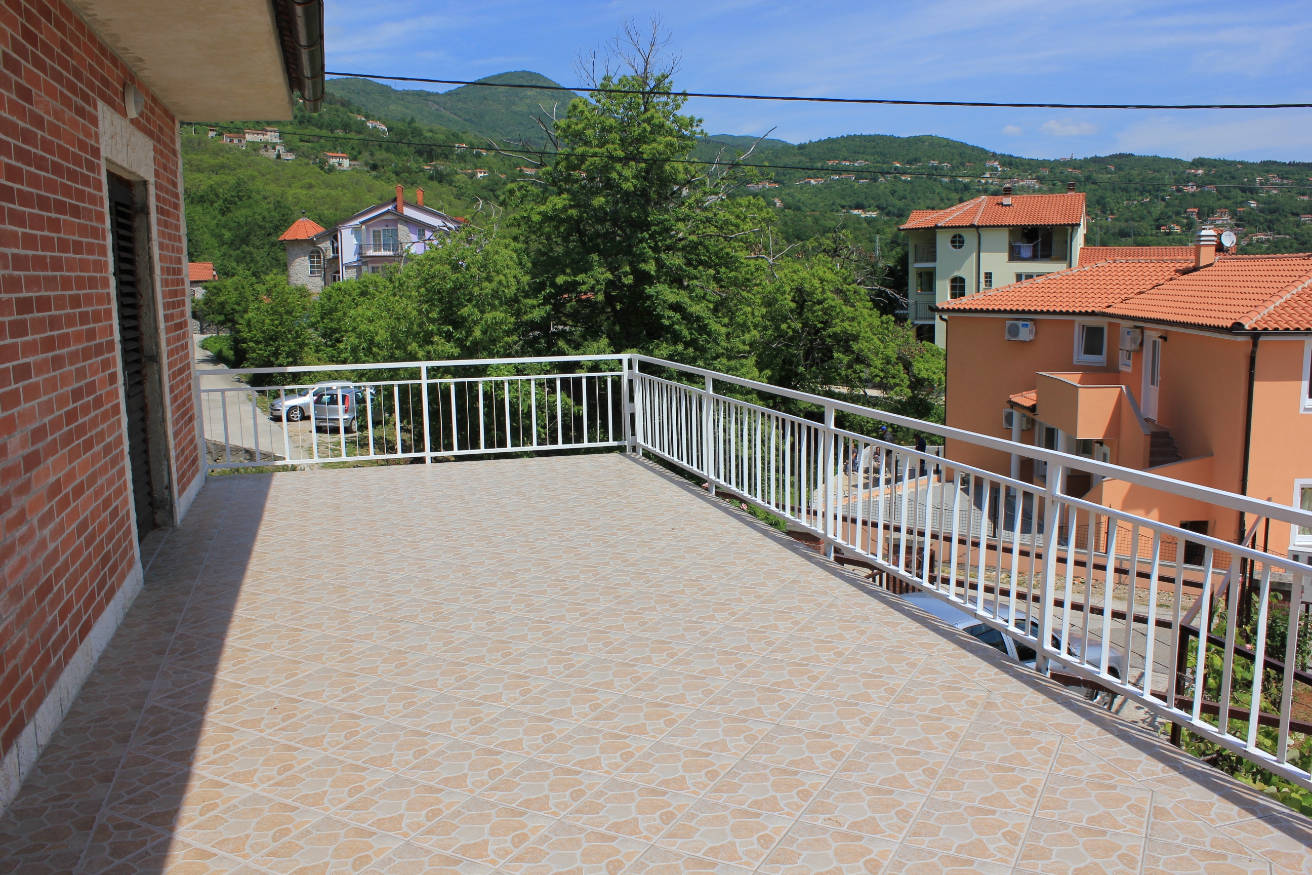 Two bedroom house with terrace and sea view Oprič, Opatija  K