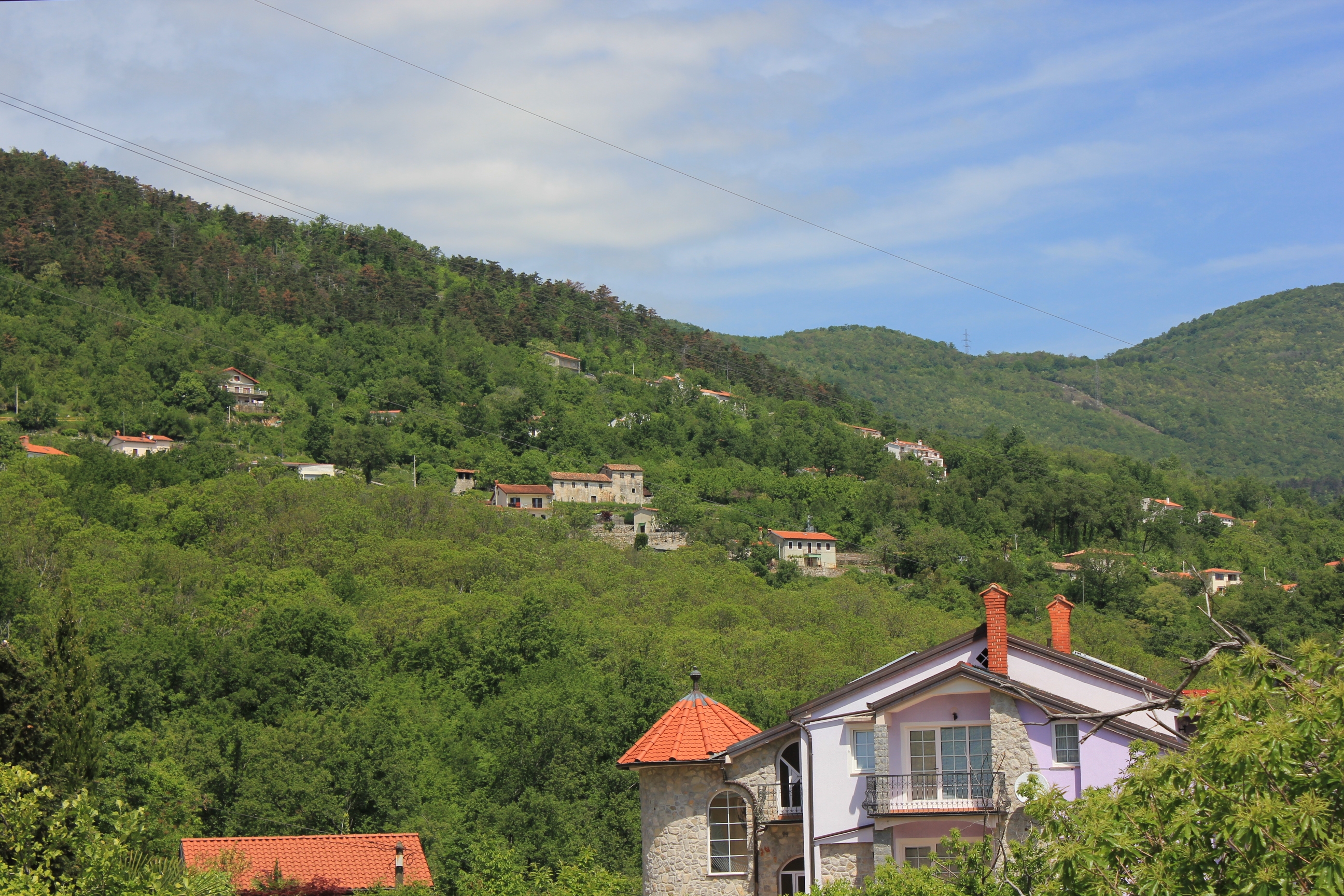 Two bedroom house with terrace and sea view Oprič, Opatija  K