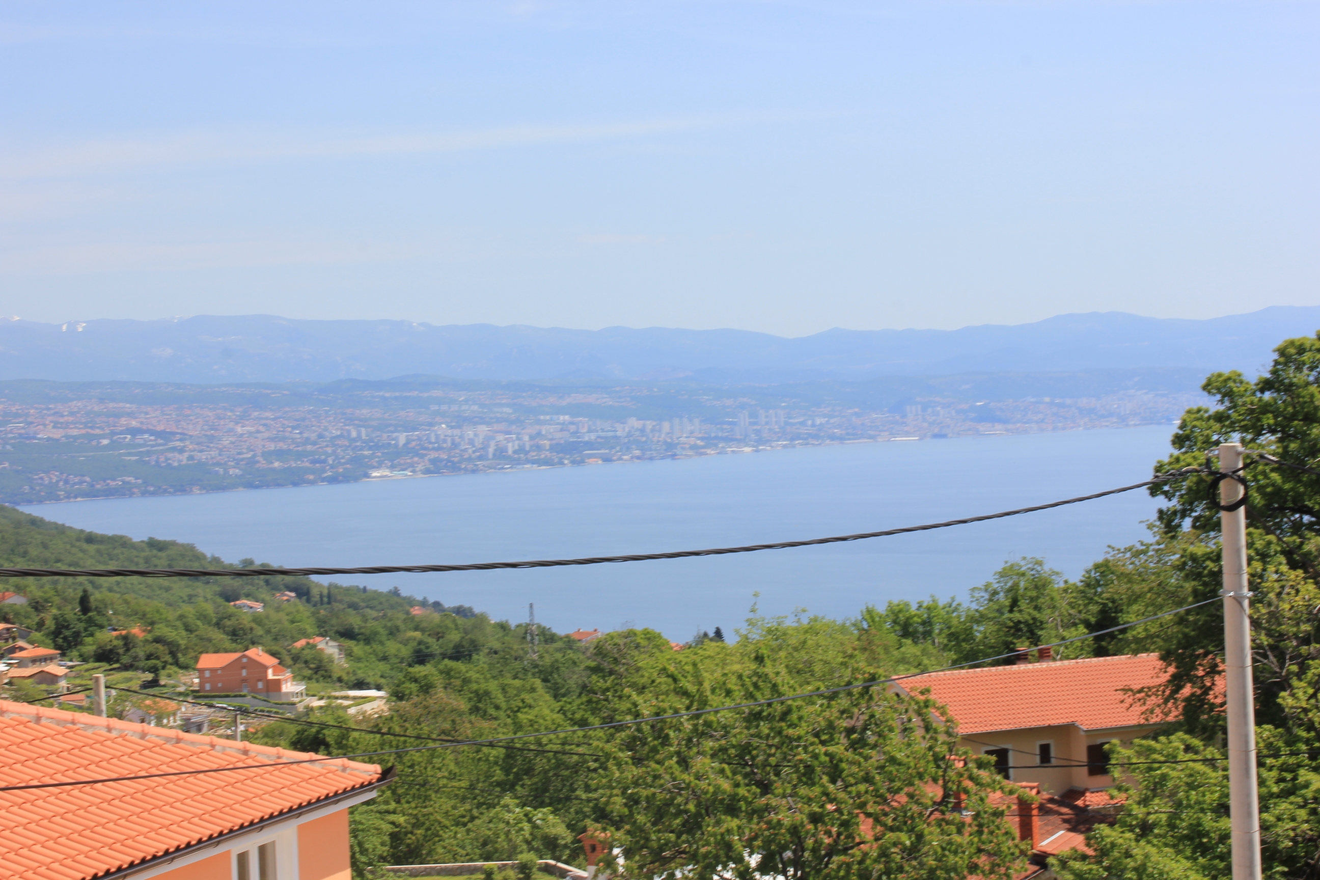 Two bedroom house with terrace and sea view Oprič, Opatija  K