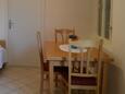 Salle à manger Oprič, Salle à manger dans l’hébergement en type apartment, animaux acceptés et WiFi.