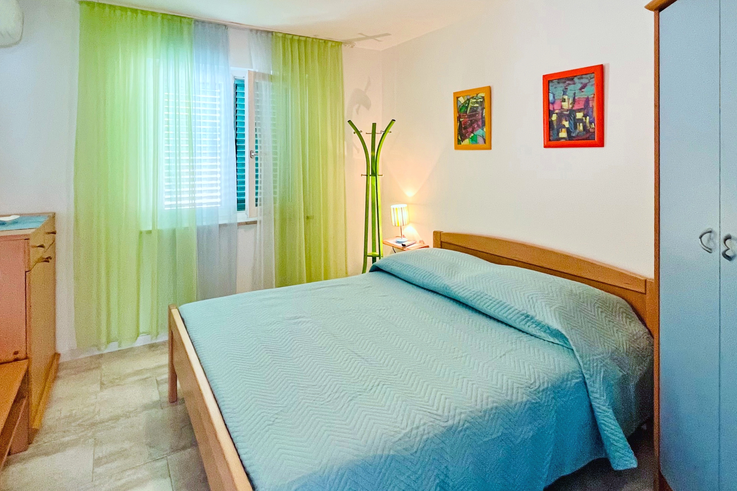 One bedroom apartment with terrace and sea view Medveja, Opatija  A-a