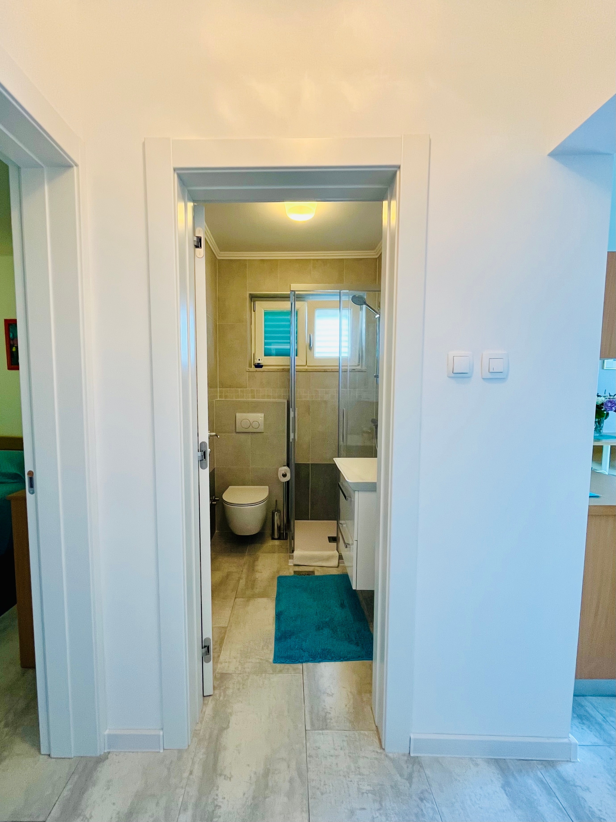 One bedroom apartment with terrace and sea view Medveja, Opatija  A-a