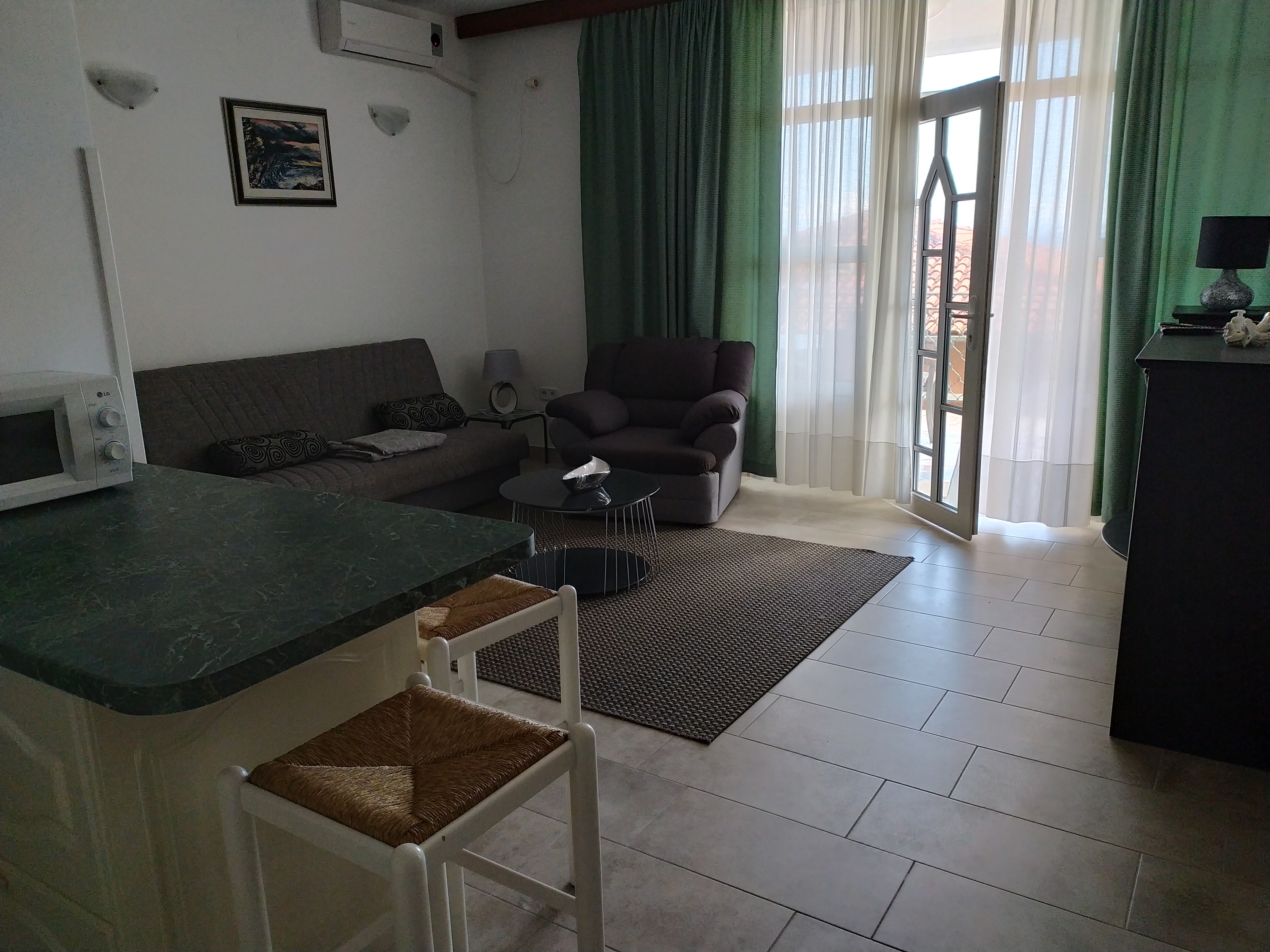 One bedroom apartment near beach Medveja, Opatija (A-7722-b)