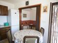 Maslinica, Dining room in the apartment, (pet friendly) and WiFi.