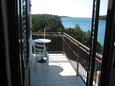 Balkon 1 Maslinica, Balkon 1 v ubytování typu apartment, s výhledem na moře, domácí mazlíčci povoleni a WiFi.