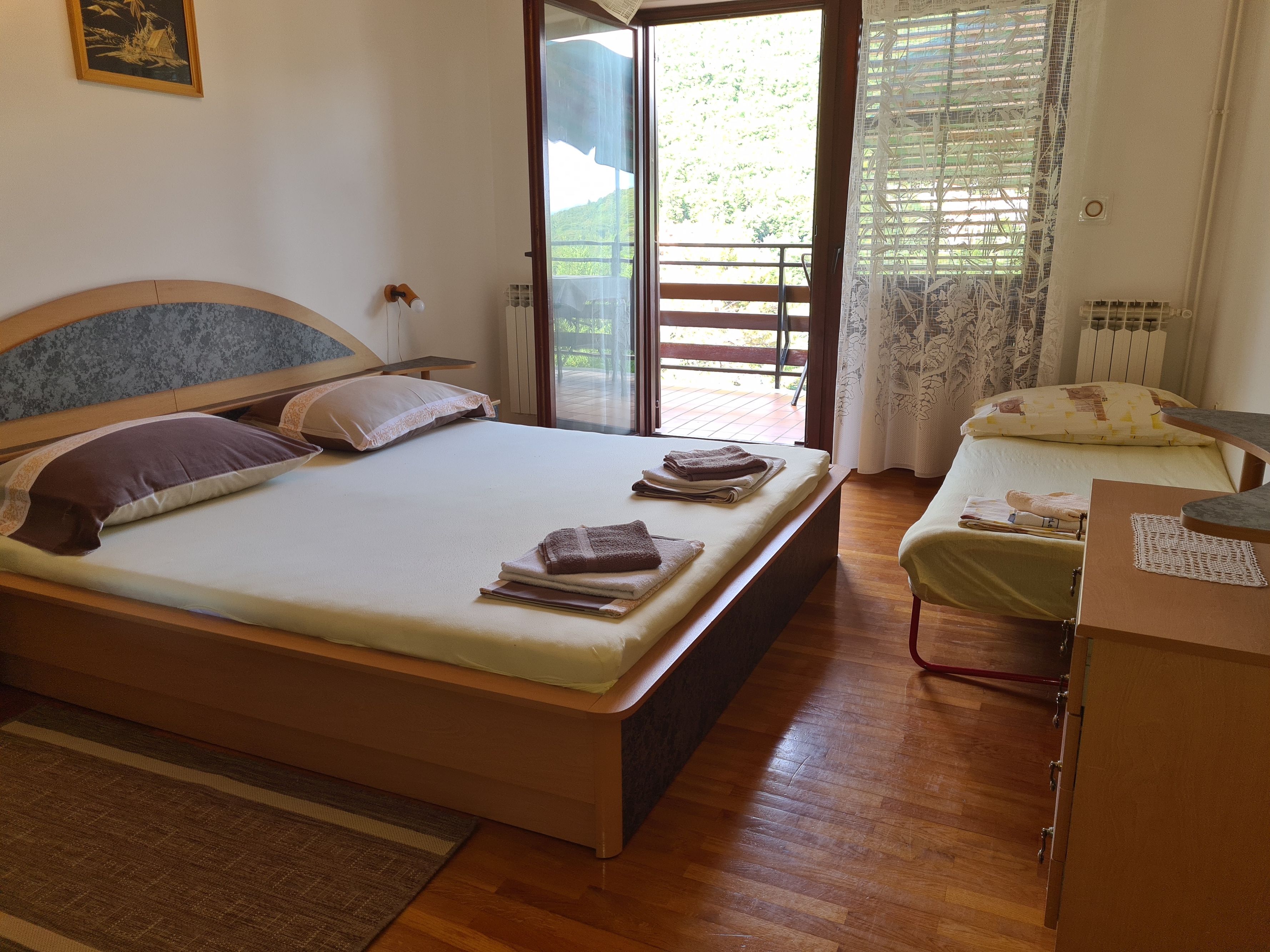 Three bedroom apartment with terrace and sea view Mošćenička Draga, Opatija  A-a