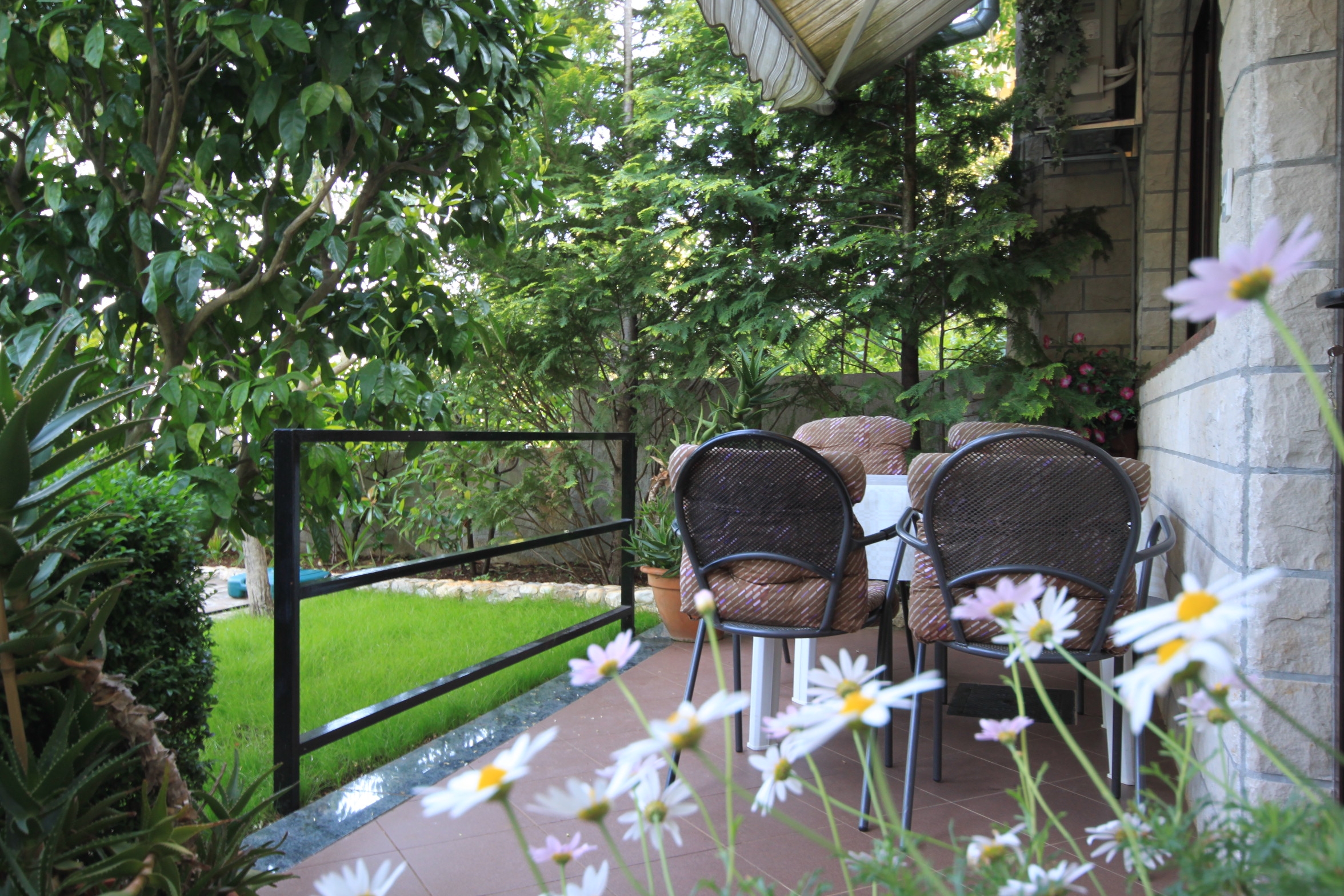 One bedroom apartment with terrace and sea view Mošćenička Draga, Opatija  A-b