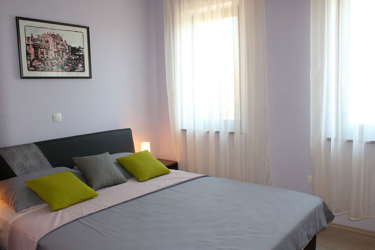 Two bedroom apartment with terrace and sea view Oprič, Opatija  A-a