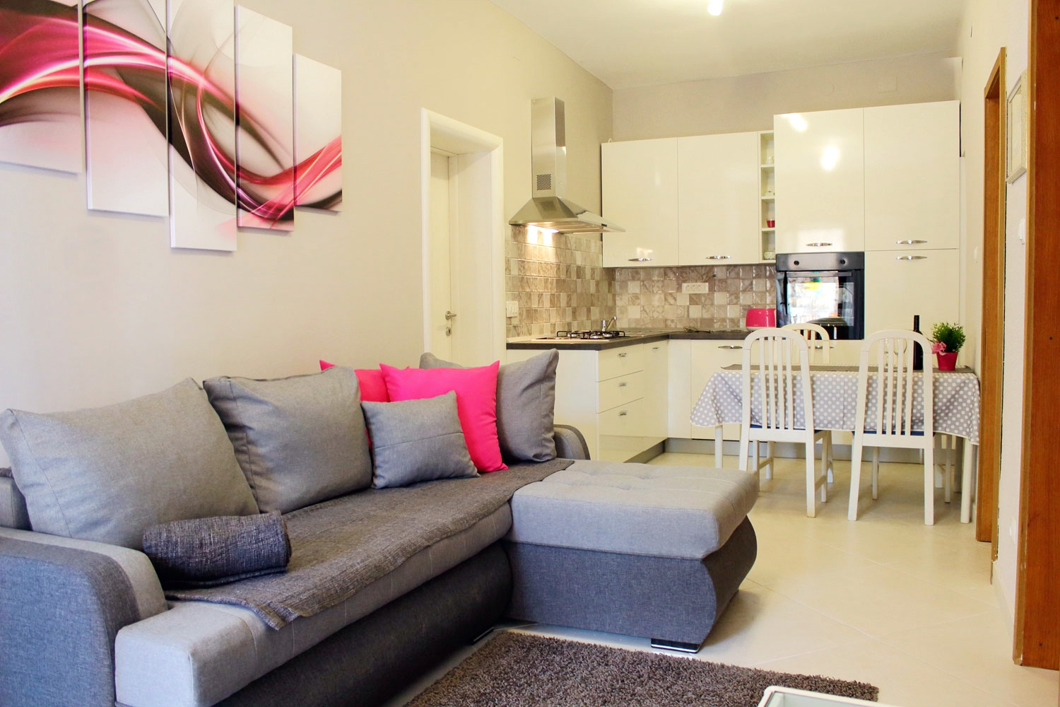 Two bedroom apartment with terrace and sea view Oprič, Opatija  A-a