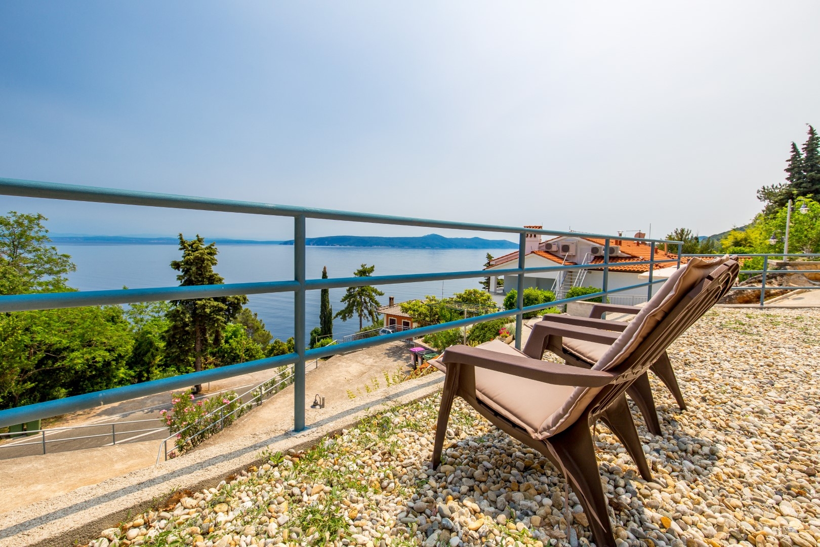 One bedroom apartment with terrace and sea view Mošćenička Draga, Opatija (A-7766-d)