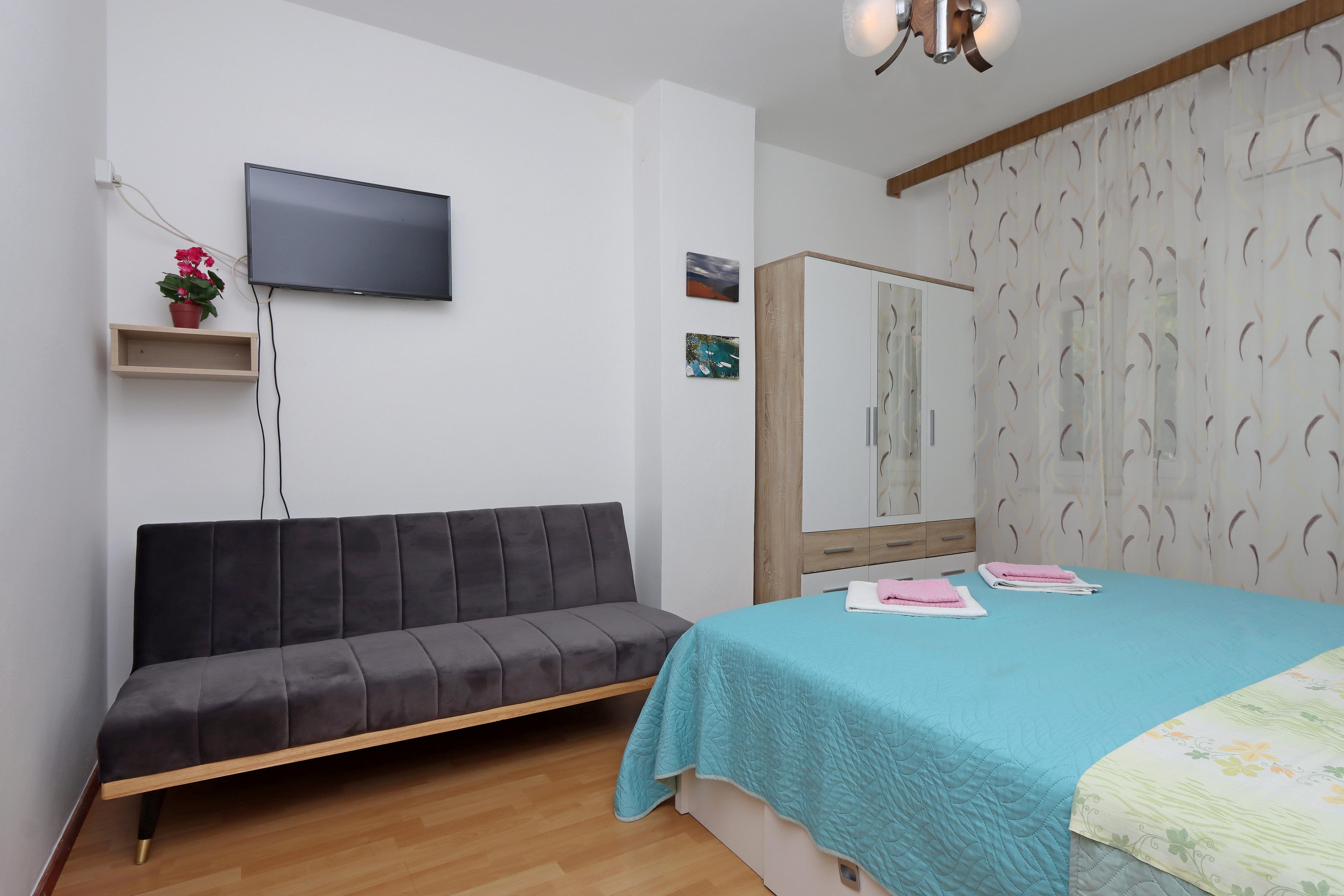 Room with air-conditioning Brseč, Opatija (S-7768-a)