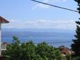 Lovran, Terasa - pohled v ubytování typu apartment, WiFi.