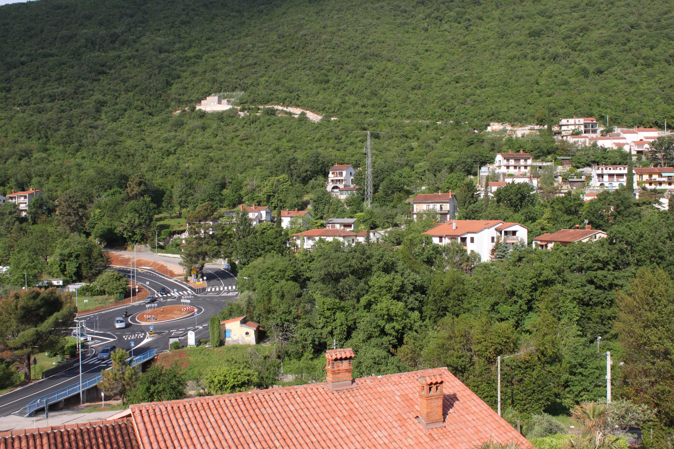 Two bedroom apartment with terrace Mošćenička Draga, Opatija  A-a