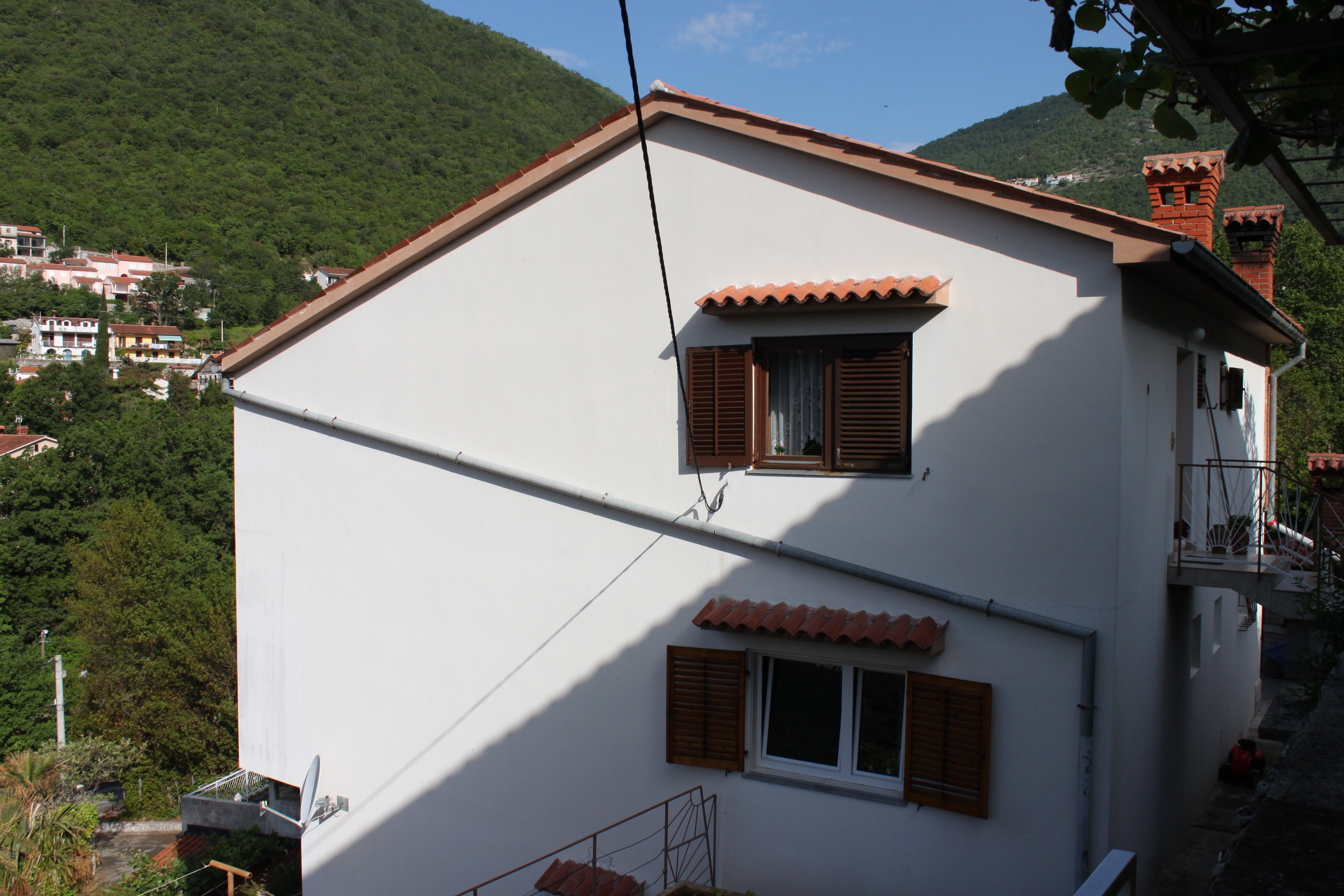 Two bedroom apartment with terrace Mošćenička Draga, Opatija  A-a
