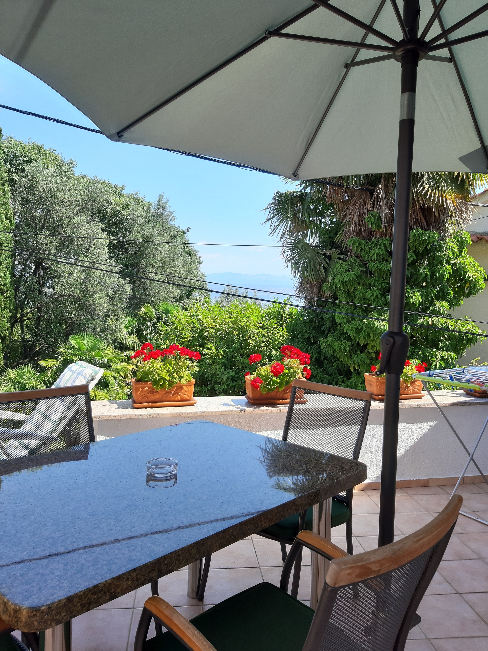 One bedroom apartment with terrace Kraj, Opatija  A-a