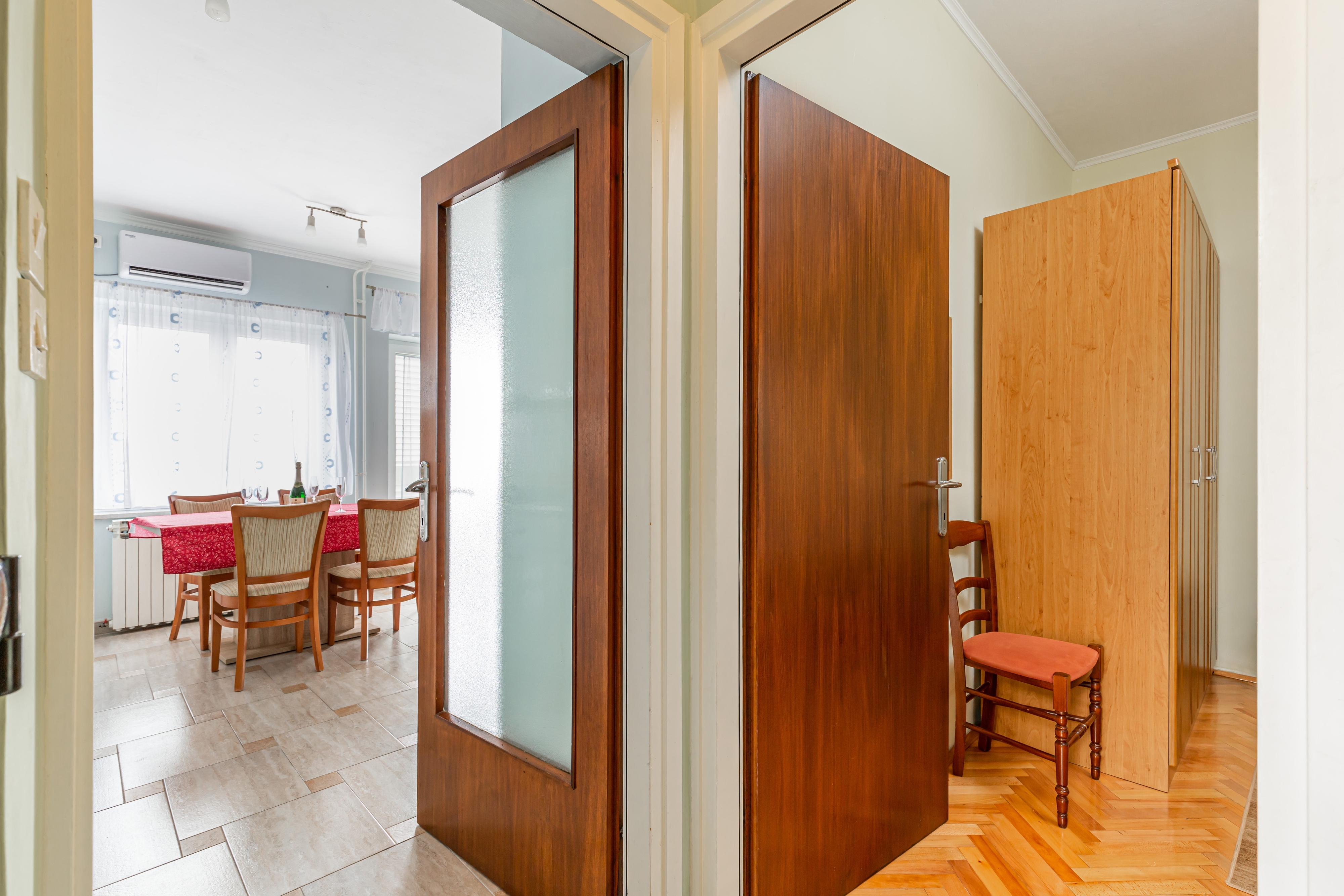 Two bedroom apartment with terrace and sea view Brseč, Opatija  A-b
