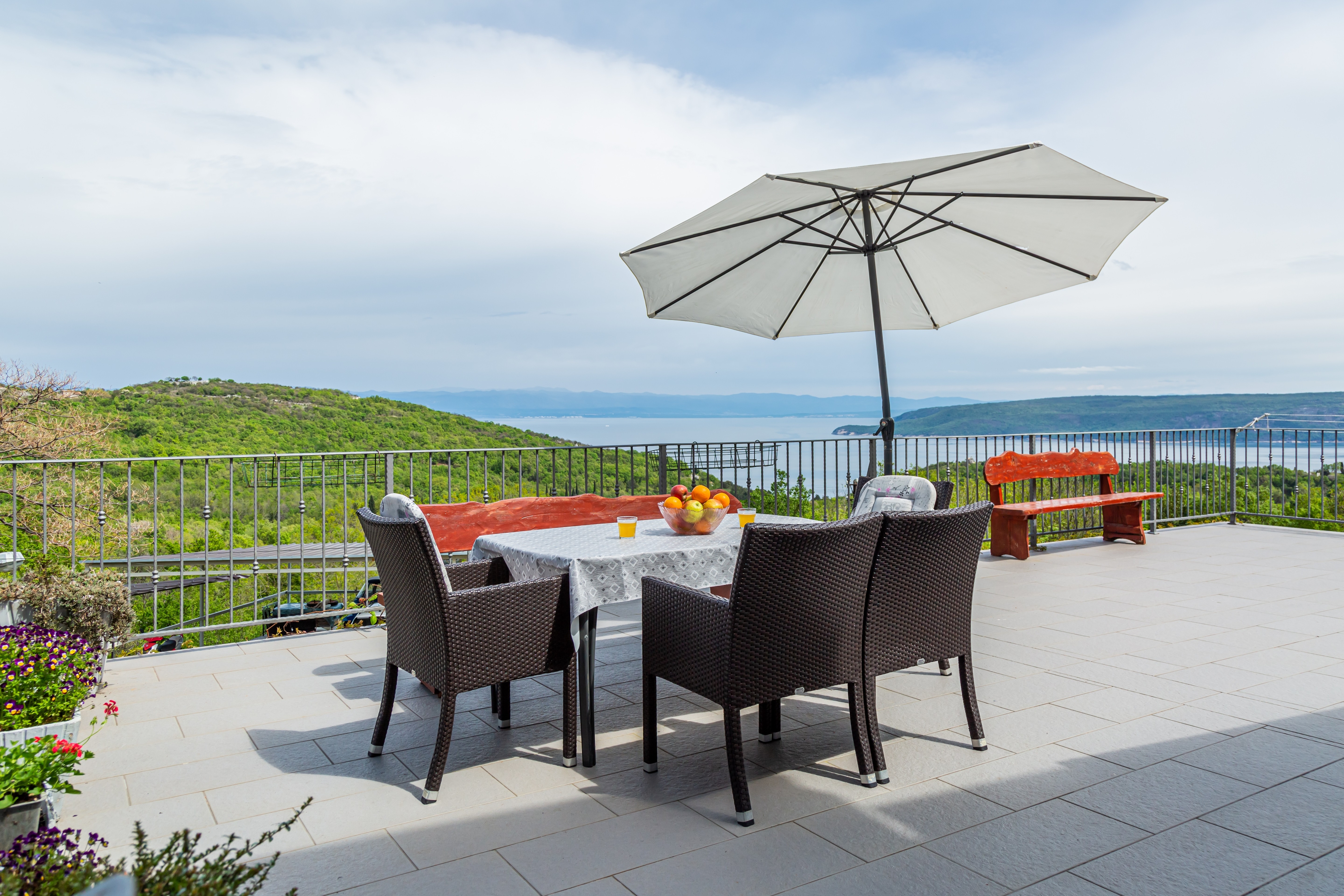 Two bedroom apartment with terrace and sea view Brseč, Opatija (A-7796-b) Two bedroom apartment with terrace and sea view Brseč, Opatija (A-7796-b)