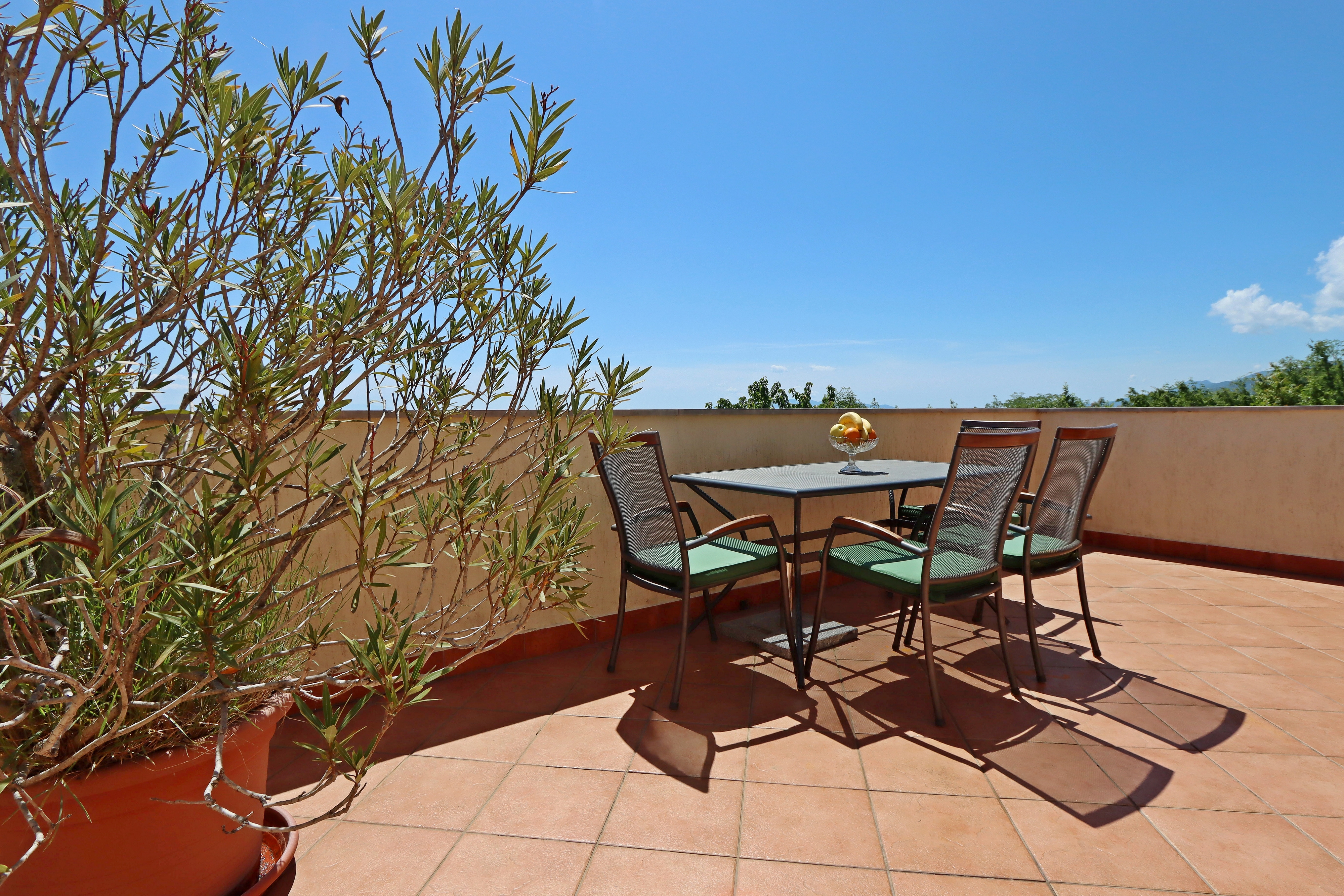 Jednosobni apartman s terasom i pogledom na more Opatija - Pobri, Opatija  A-a