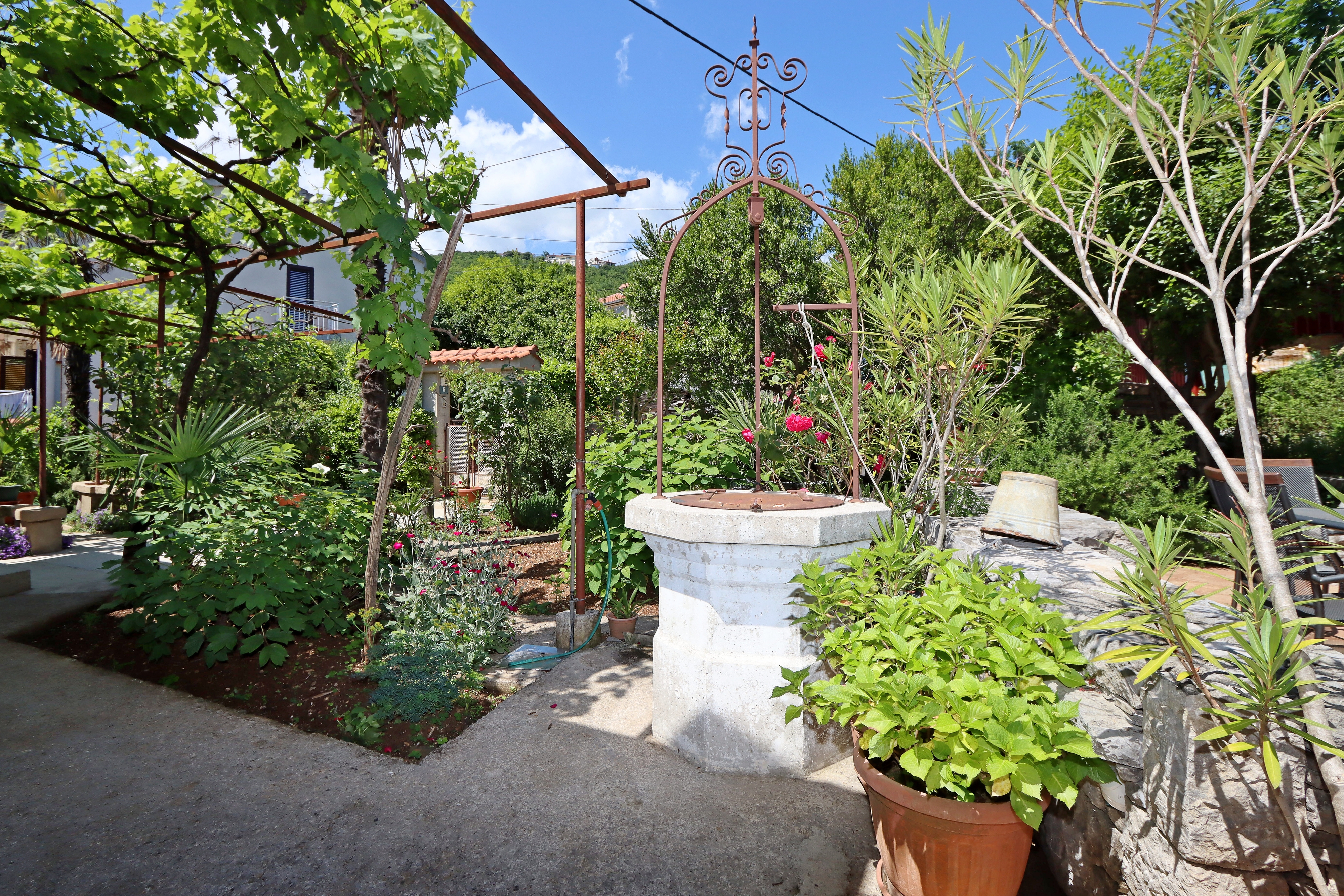 Jednosobni apartman s terasom i pogledom na more Opatija - Pobri, Opatija  A-a