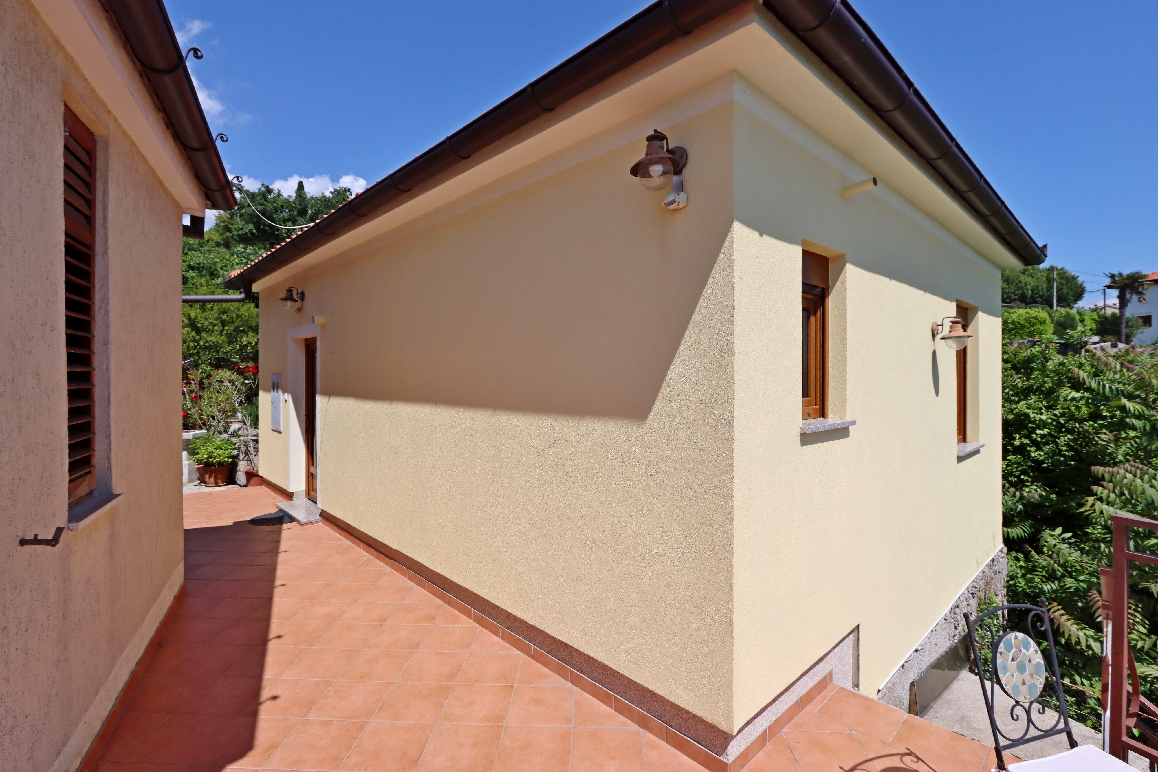 Jednosobni apartman s terasom i pogledom na more Opatija - Pobri, Opatija  A-a