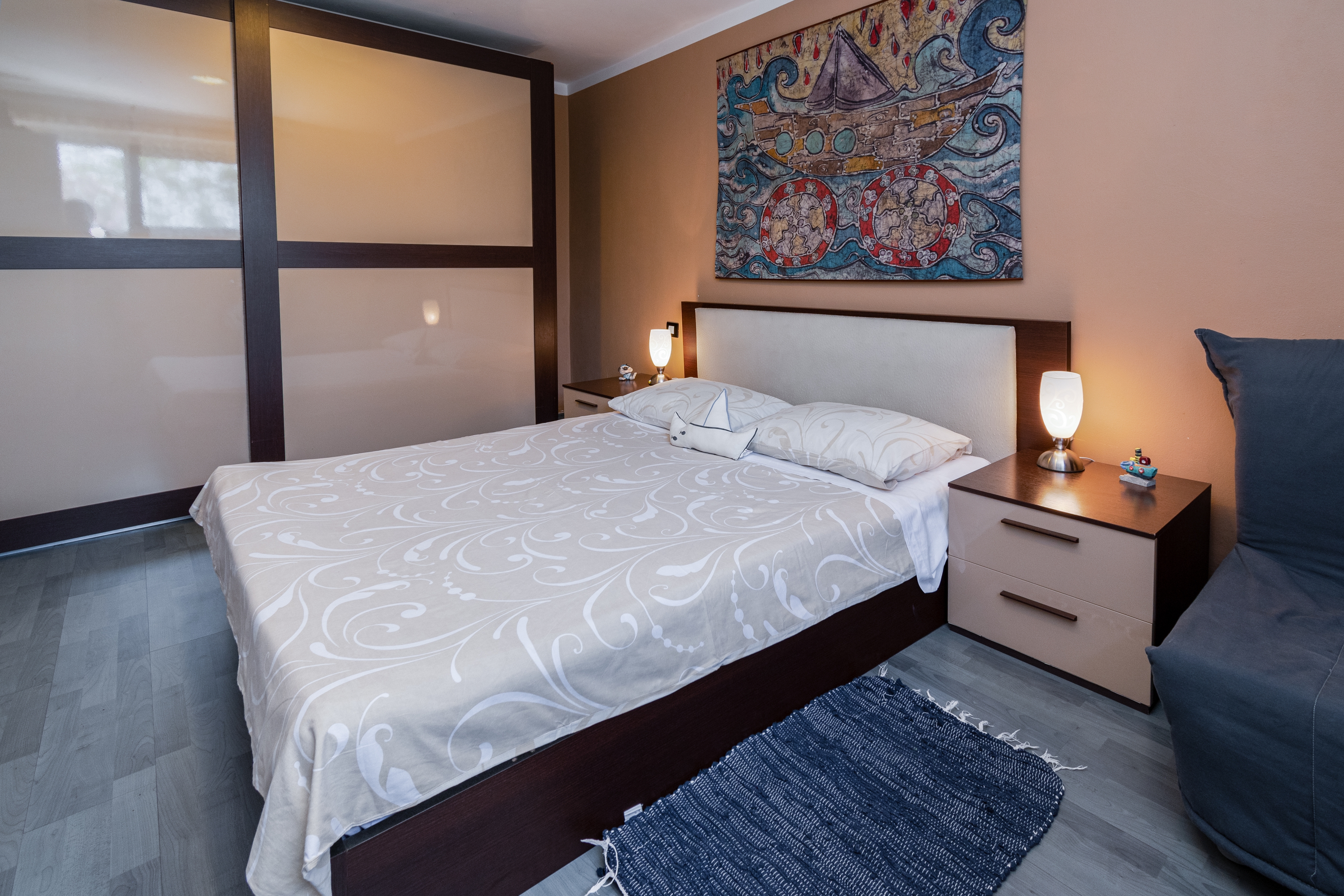 Two bedroom apartment with terrace Rijeka  A-a