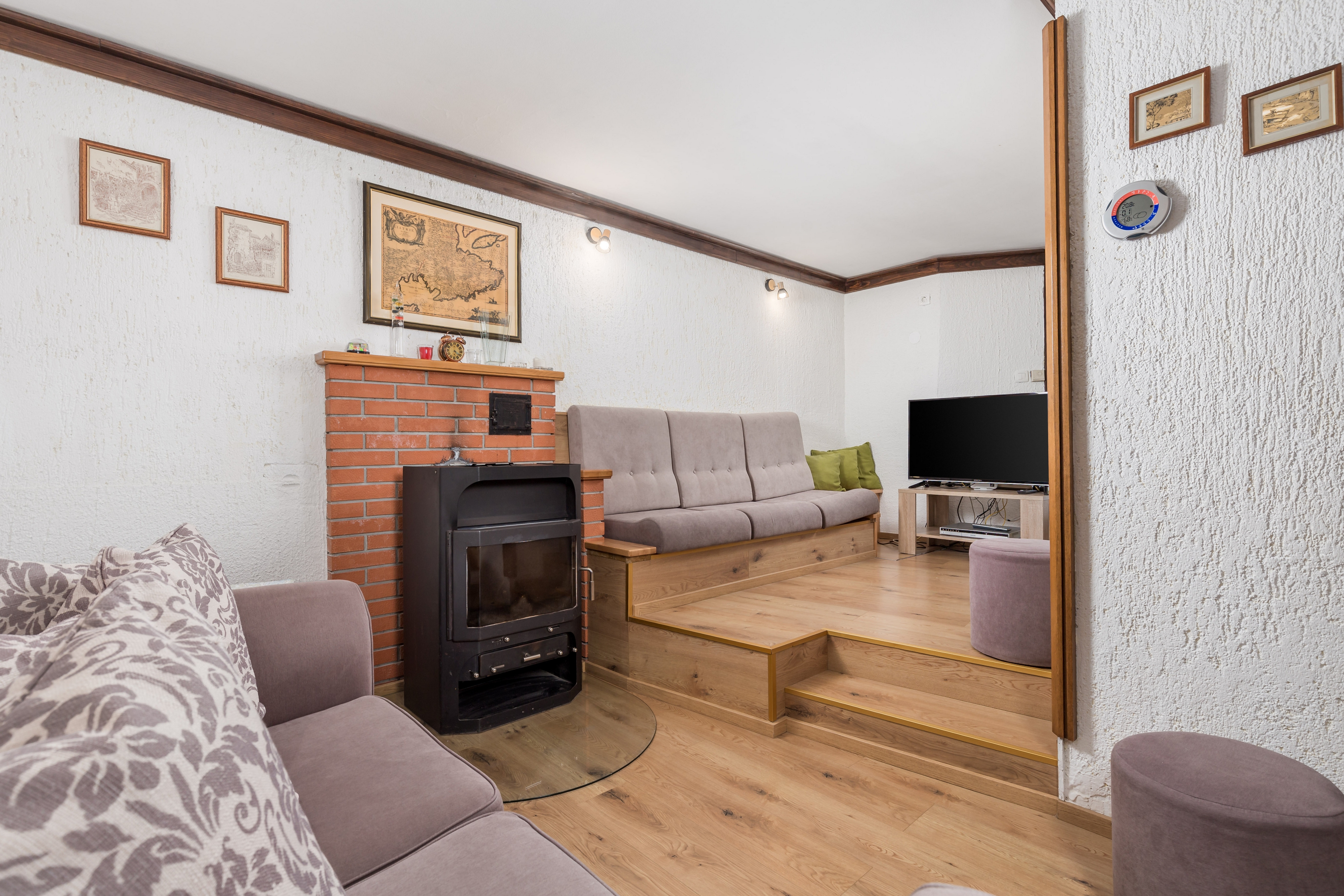 Three bedroom house with terrace and sea view Obrš, Opatija (K-7835)