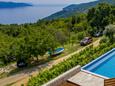 Obrš, Opatija, Parcheggio 7835 - Casa vacanze con la spiaggia ghiaiosa.